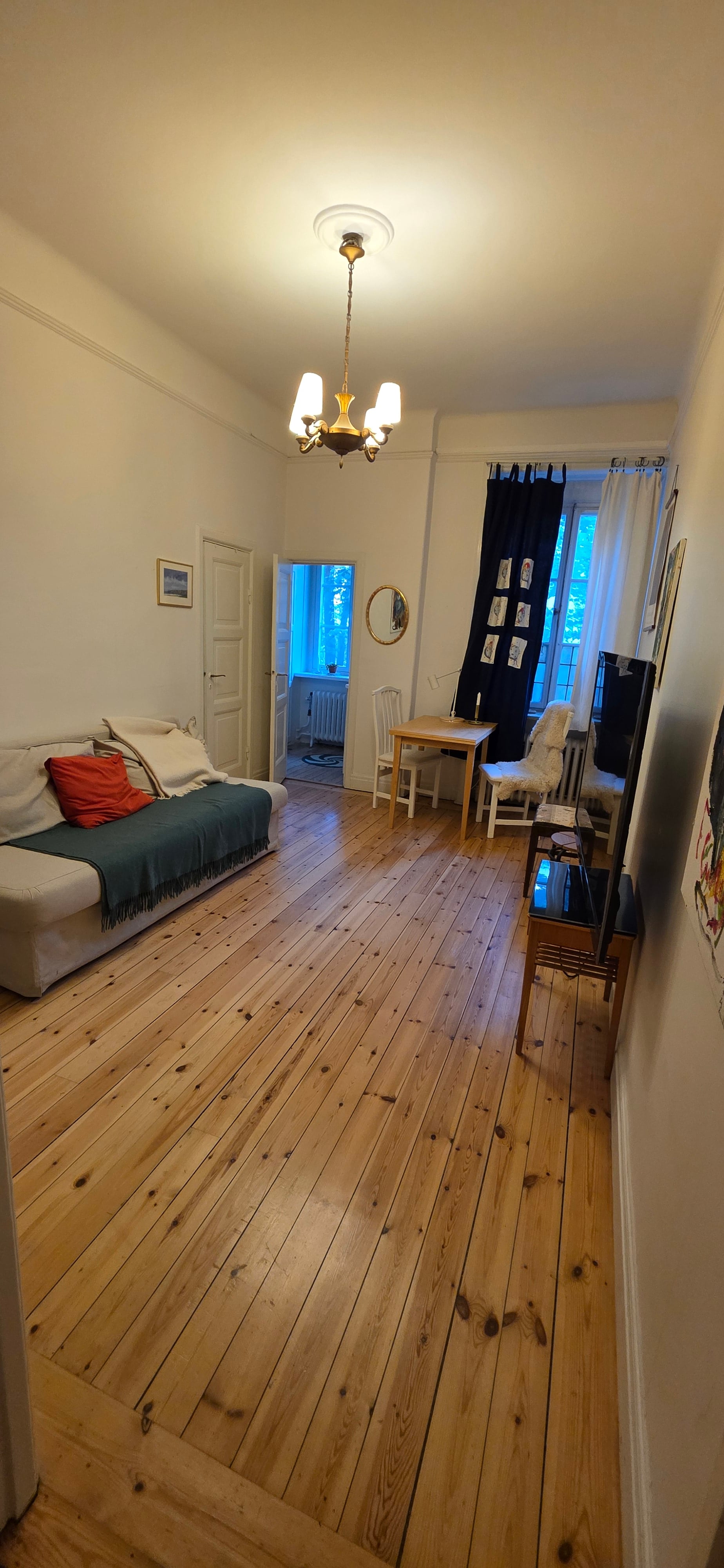 Charmig etta på Östermalm nära Humlegården