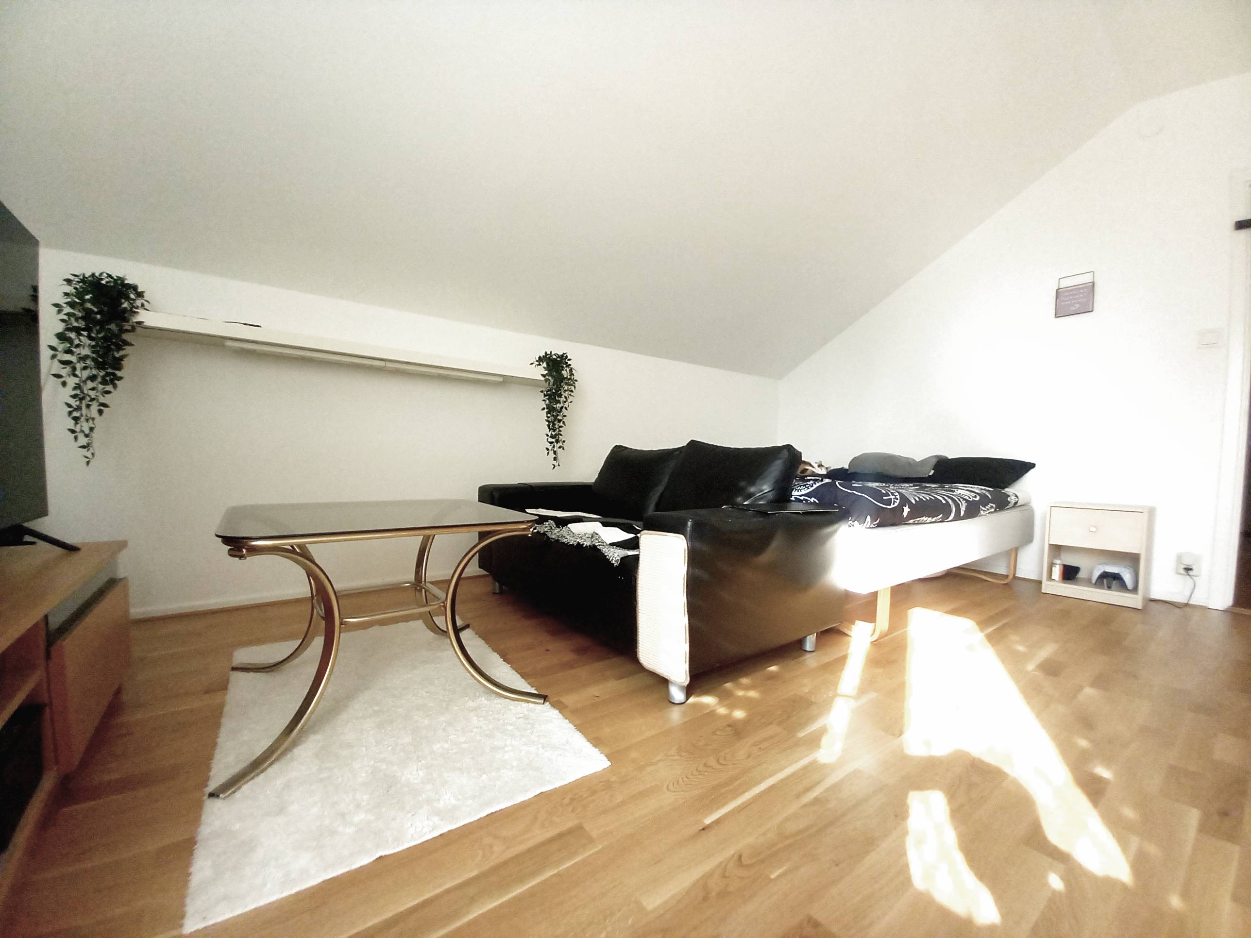 Ljus etta uthyres i andrahand med fransk balkong i Ekostaden Augustenborg