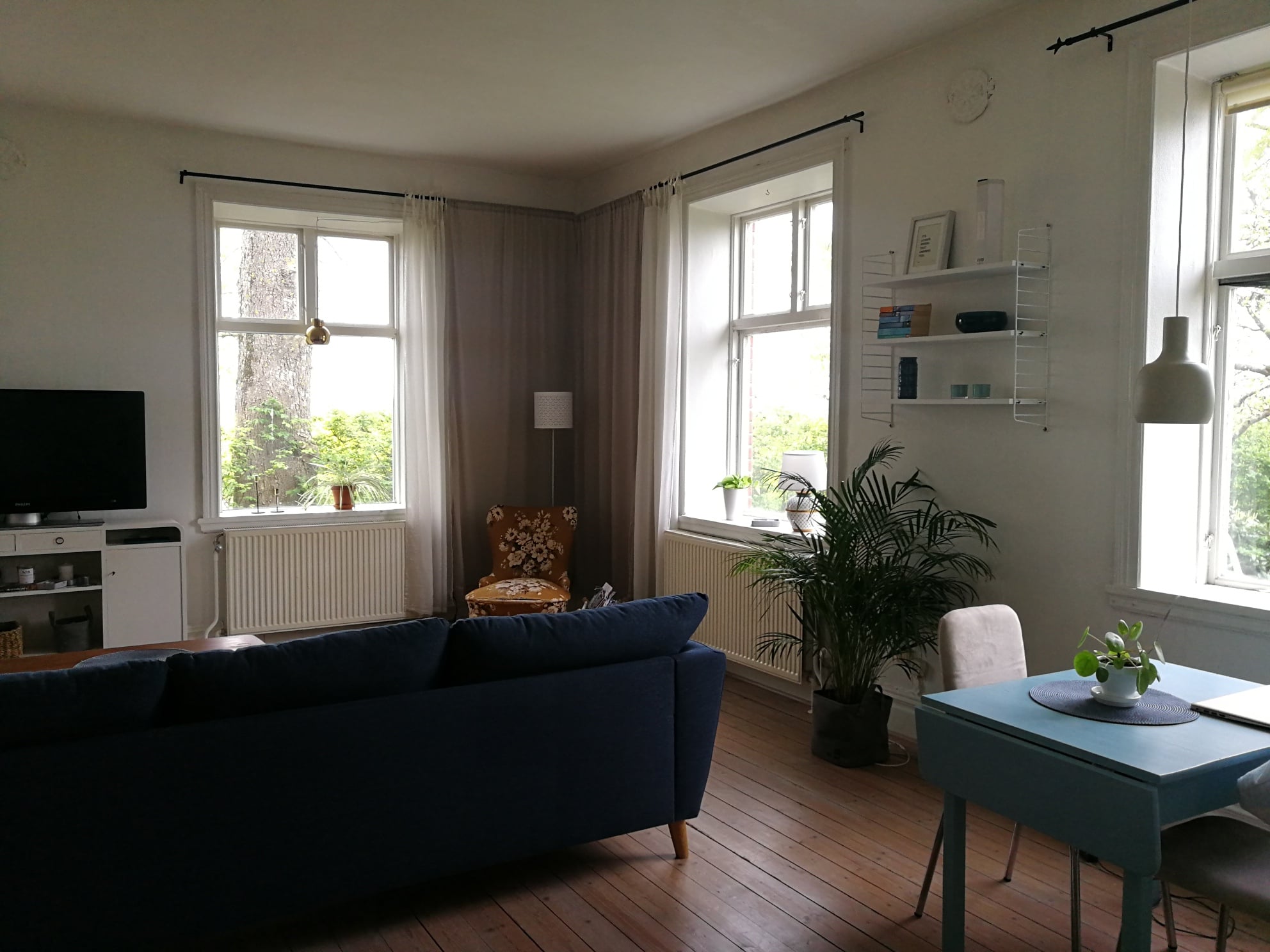 Lägenhet i sekelskifteshus uthyres strax utanför Marieholm,